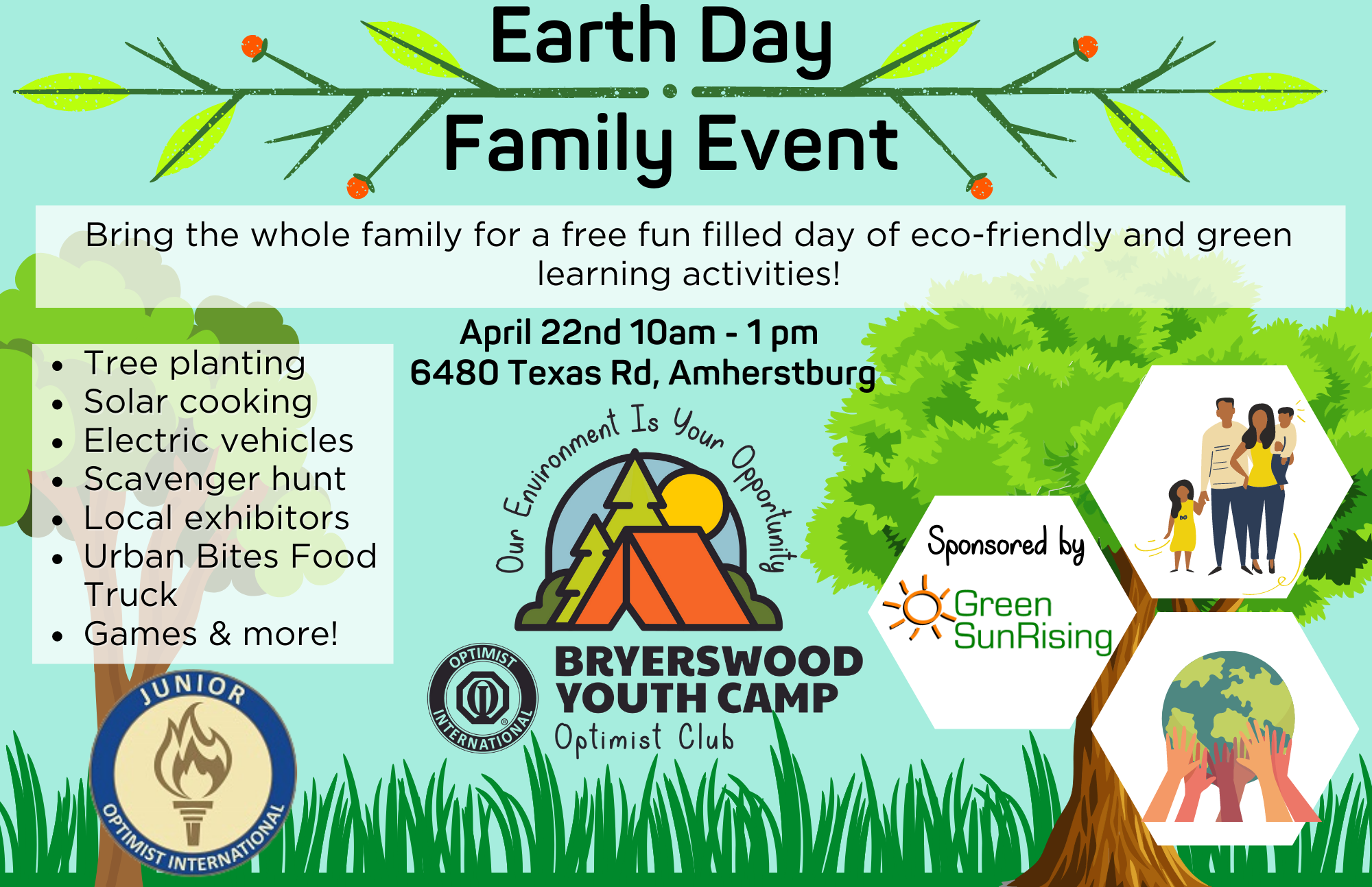 Earth Day Family Event Bryerswood Youth Camp